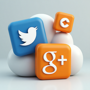 Facebook, Twitter, LinkedIn, Google+ integration with CodeIgniter